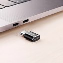 Adapter Baseus Mini przejściówka z micro USB na USB-C - czarny