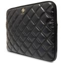 Pokrowiec Guess Quilted 4G na laptopa 16" - czarny