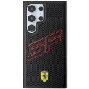 Etui Ferrari Big SF Perforated na Samsung Galaxy S24 Ultra - czarne