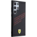 Etui Ferrari Big SF Perforated na Samsung Galaxy S24 Ultra - czarne