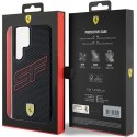 Etui Ferrari Big SF Perforated na Samsung Galaxy S24 Ultra - czarne