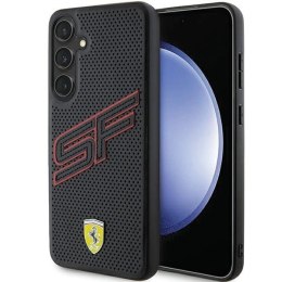 Etui Ferrari Big SF Perforated na Samsung Galaxy S24+ - czarne