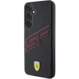 Etui Ferrari Big SF Perforated na Samsung Galaxy S24+ - czarne