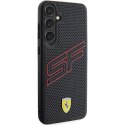 Etui Ferrari Big SF Perforated na Samsung Galaxy S24+ - czarne