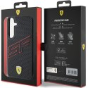 Etui Ferrari Big SF Perforated na Samsung Galaxy S24+ - czarne