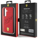 Etui Ferrari Big SF Perforated na Samsung Galaxy S24 - czerwone