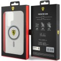 Etui Ferrari IML Transp Inner Circle Line MagSafe na Samsung Galaxy S24 Ultra - czarne