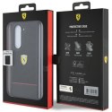 Etui Ferrari Perforated Line na Samsung Galaxy Z Fold 5 - czarne