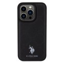 Etui U.S. Polo Assn. Yoke Pattern na iPhone 15 Pro Max - czarne