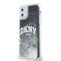 Etui DKNY Liquid Glitter Big Logo na iPhone 11 / Xr - czarne