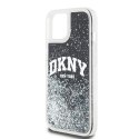 Etui DKNY Liquid Glitter Big Logo na iPhone 11 / Xr - czarne