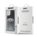 Etui DKNY Liquid Glitter Big Logo na iPhone 11 / Xr - czarne