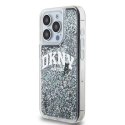 Etui DKNY Liquid Glitter Big Logo na iPhone 13 Pro / 13 - czarne