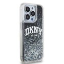 Etui DKNY Liquid Glitter Big Logo na iPhone 13 Pro / 13 - czarne