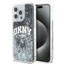 Etui DKNY Liquid Glitter Big Logo na iPhone 13 Pro Max - czarne