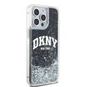 Etui DKNY Liquid Glitter Big Logo na iPhone 13 Pro Max - czarne