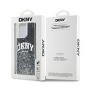 Etui DKNY Liquid Glitter Big Logo na iPhone 13 Pro Max - czarne