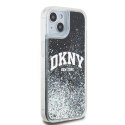 Etui DKNY Liquid Glitter Big Logo na iPhone 14 / 15 / 13 - czarne