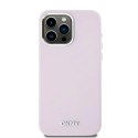 Etui DKNY Liquid Silicone Small Metal Logo MagSafe na iPhone 15 Pro Max - różowe