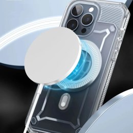 Etui Supcase UB Pro Mag z MagSafe na iPhone 15 Pro - przezroczyste