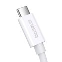 Kabel Baseus Superior 2 CB000066 USB-C / USB-C USB4 240W 1.8m - biały