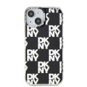 Etui DKNY IML Checkered Mono Pattern na iPhone 15 / 14 / 13 - czarne