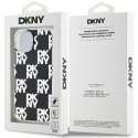 Etui DKNY IML Checkered Mono Pattern na iPhone 15 Plus / 14 Plus - czarne