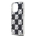 Etui DKNY IML Checkered Mono Pattern na iPhone 15 Pro Max - czarne