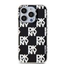 Etui DKNY IML Checkered Mono Pattern na iPhone 15 Pro - czarne