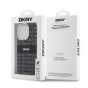 Etui DKNY IML Mono & Stripe MagSafe na iPhone 13 Pro / 13 - czarne