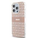 Etui DKNY IML Mono & Stripe MagSafe na iPhone 13 Pro / 13 - różowe