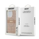 Etui DKNY IML Mono & Stripe MagSafe na iPhone 13 Pro / 13 - różowe