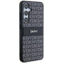 Etui DKNY Leather Mono Stripe & Metal Logo na Samsung Galaxy S24+ - czarne