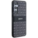 Etui DKNY Leather Mono Stripe & Metal Logo na Samsung Galaxy S24 - czarne