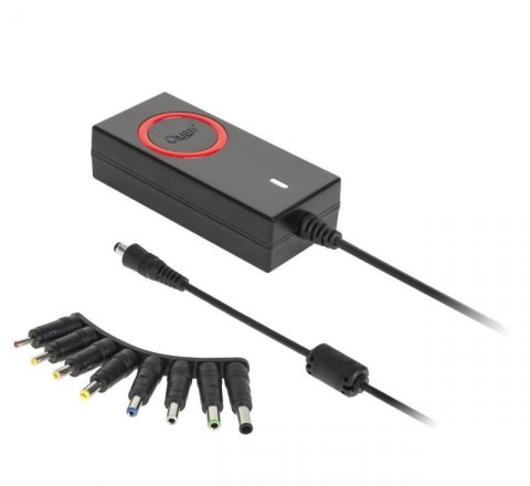 Quer Zasilacz sieciowy uniwersalny Quer KOM0863 65W 15-20V Manual USB, 8 końcówek