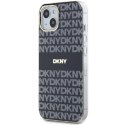 Etui DKNY IML Mono & Stripe MagSafe na iPhone 15 / 14 / 13 - czarne