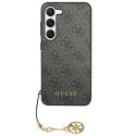 Etui Guess 4G Charms Collection na Samsung Galaxy A35 - czarne