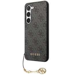 Etui Guess 4G Charms Collection na Samsung Galaxy A55 - czarne