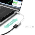 Adapter Ugreen US154 30702 USB-A 3.0 (żeński) / USB-C 3.0 (męski) OTG - biały