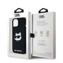 Etui Karl Lagerfeld Silicone Choupette Head MagSafe na iPhone 15 / 14 / 13 - czarne