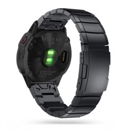 Bransoleta Tech-Protect SteelBand na Garmin Fenix 3 / 5X / 3HR / 5X Plus / 6X / 6X Pro / 7X - czarna