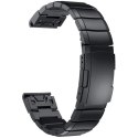 Bransoleta Tech-Protect SteelBand na Garmin Fenix 3 / 5X / 3HR / 5X Plus / 6X / 6X Pro / 7X - czarna