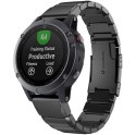 Bransoleta Tech-Protect SteelBand na Garmin Fenix 3 / 5X / 3HR / 5X Plus / 6X / 6X Pro / 7X - czarna