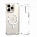 Etui Clear Corner Case MagSafe na iPhone 16 - przezroczyste