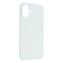 Etui Liquid Silicone Case MagSafe na iPhone 16 Pro Max - białe