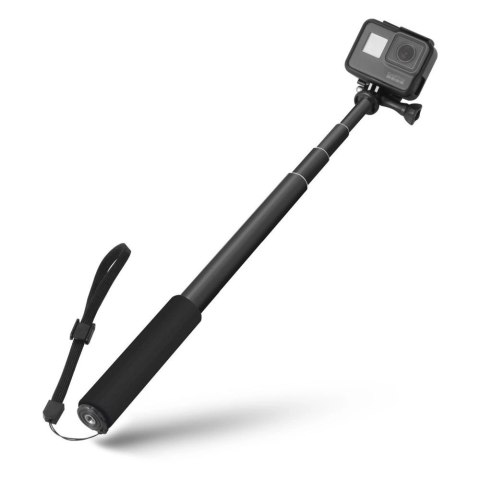 Monopad Tech-Protect na GoPro Hero z selfie stickiem do 92cm - czarny