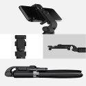 Selfie stick Tech-Protect L01S Bluetooth z tripodem do 70cm - czarny