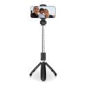 Selfie stick Tech-Protect L01S Bluetooth z tripodem do 70cm - czarny