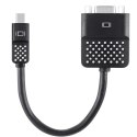 Belkin Adapter przejsciówka Mini DisplayPort do VGA 13cm czarny