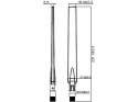 Delock Antena 4-7 dBi WLAN 802.11 ac/a/h/b/g/n RP-SMA
